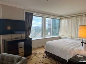 Shangri La Sydney Zimmer Bett 2