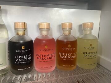 Shangri La Sydney Zimmer Minibar 6