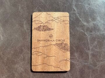 Shangri La Sydney Zimmerkarte