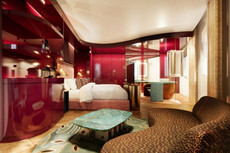 W Hotels Prag Zimmer Copyright