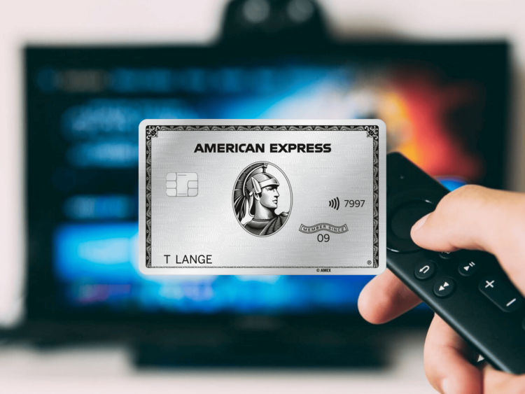 American Express Platinum Kreditkarte Entertainment Guthaben