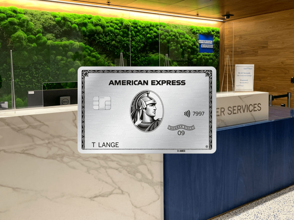 American Express Platinum Kreditkarte Lounge Zugang