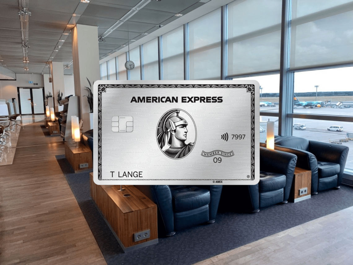 American Express Platinum Kreditkarte Lufthansa Lounge Zugang