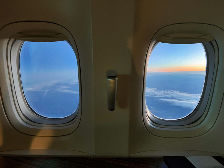 Cathay Pacific Aussicht Fenster 7