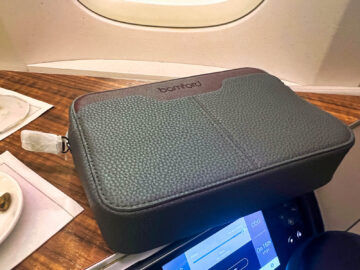 Cathay Pacific First Amenity Kit 1