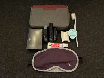 Cathay Pacific First Class Amenity Kit 4