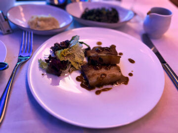 Cathay Pacific First Class Iberico Pork 2