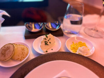 Cathay Pacific First Class Kaviar 3
