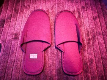 Cathay Pacific First Class Slipper 1