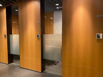 Lufthansa First Class Lounge A13 Frankfurt Arbeitskabinen