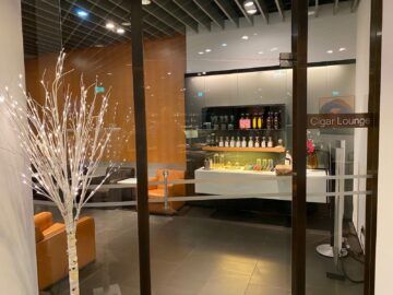 Lufthansa First Class Lounge A13 Frankfurt Cigar Lounge