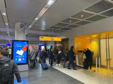 Lufthansa First Class Lounge A13 Frankfurt Eingang Lounge