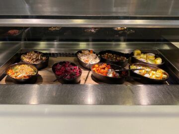 Lufthansa First Class Lounge A13 Frankfurt Kaltes Menue
