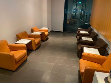 Lufthansa First Class Lounge A13 Frankfurt Sitzbereich Cigar Lounge