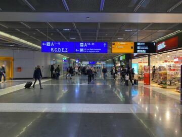 Lufthansa First Class Lounge A13 Frankfurt Weg Zur Lounge
