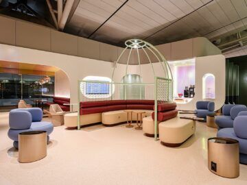 Oneworld Lounge Seoul Sitznische Copyright