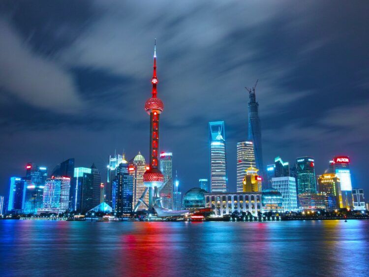 Shanghai Skyline Unsplash