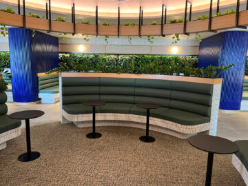 Skyteam Lounge Sydney Sitzgelegenheiten 1