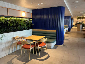 Skyteam Lounge Sydney Tisch 1
