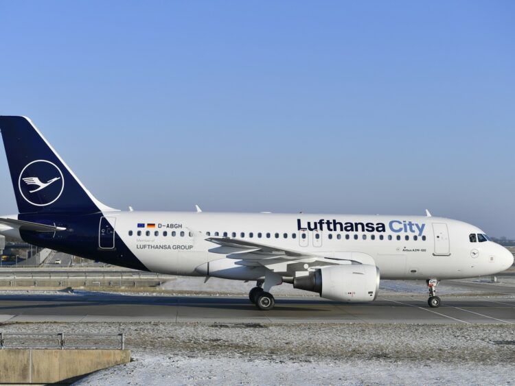 Lufthansa City Airlines Airbus A319 Copyright
