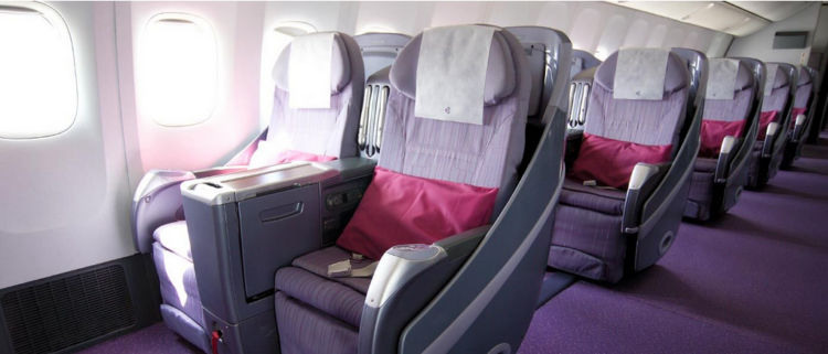 Thai Airways Boeing 777 200er Business Class