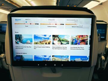 Discover Airlines Neues Inflight Entertainment System Reise App