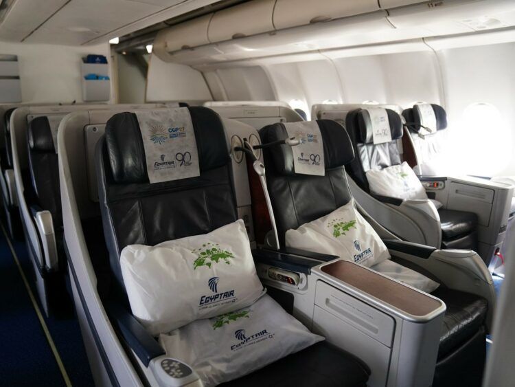 Egyptair Business Class Minipod Airbus A330 Copyright