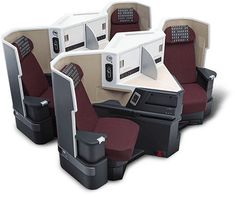Japan Airlines Business Class Safran Aries Sitz Copyright