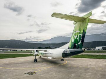 Skyalps Bombardier Flugzeug Hinten Copyright