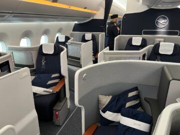 Lufthansa Airbus A350 Allegris Business Class Kabine 7