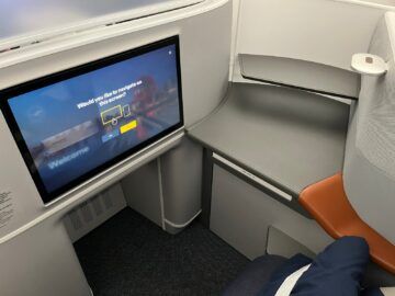 Lufthansa Airbus A350 Allegris Business Class Sitz 6