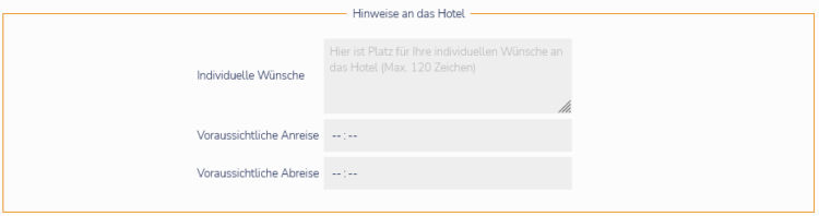 Meilenoptimieren Hotels Hinweise An Das Hotel