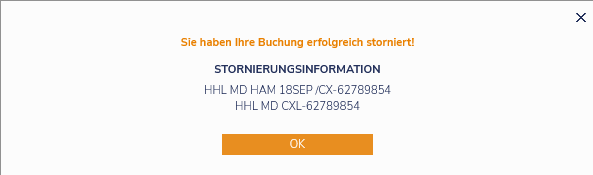 Meilenoptimieren Hotels Stornieren Bestaetigung