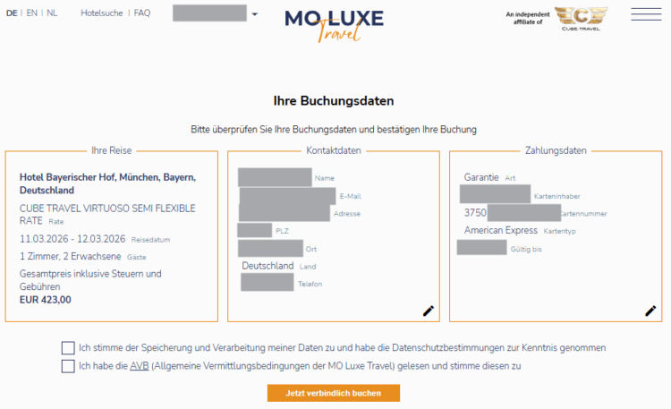 Moluxe Hotelsuche Cube Verbindlich Buchen Bayerischer Hof