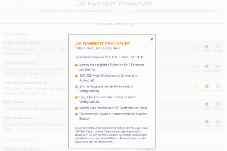 Moluxe Hotelsuche Vorteile Jw Marriott Frankfurt