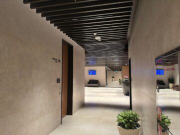 Qatar Airways Al Mourjan Business Lounge The Garden Spa Bereich