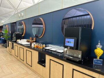 Chase Sapphire Lounge Hong Kong Auswahl Getraenke