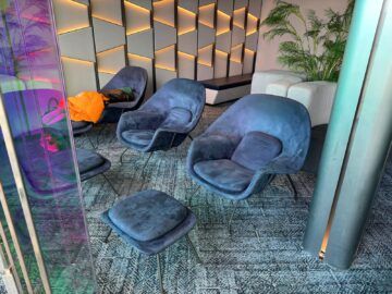 Chase Sapphire Lounge Hong Kong Kleine Sessel