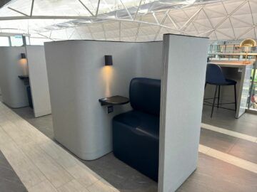 Chase Sapphire Lounge Hong Kong Private Kabinen