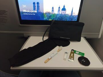 Lufthansa Allegris Business Class Airbus A350 Amenity Kit 2
