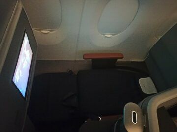 Lufthansa Allegris Business Class Airbus A350 Bett 3