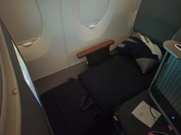Lufthansa Allegris Business Class Airbus A350 Bett 4