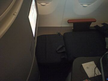 Lufthansa Allegris Business Class Airbus A350 Bett 5