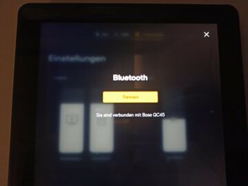 Lufthansa Allegris Business Class Airbus A350 Entertainmet Tablet Bluetooth