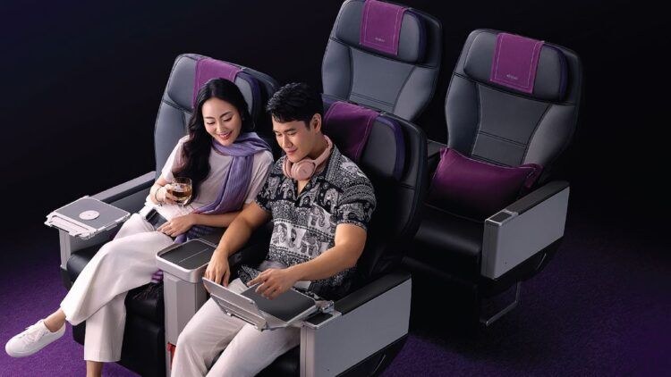 Thai Airways Airbus A320 Business Class Recaro R5