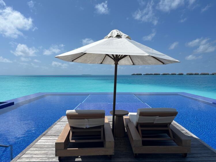 Conrad Maldives Rangali Island Quiet Zone Pool 2