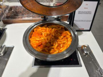 Korean Air Business Class Lounge East Seoul Incheon Koreanische Nudeln