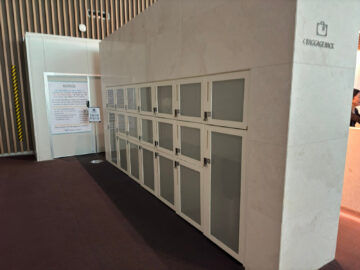 Korean Air Business Class Lounge East Seoul Incheon Locker