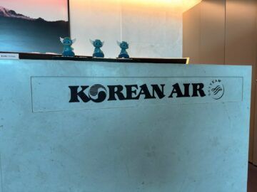 Korean Air Business Class Lounge East Seoul Incheon Logo