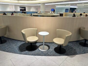 Korean Air Prestige Class Lounge East Seoul Incheon Sitz